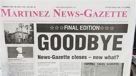 martinez gazette newspaper